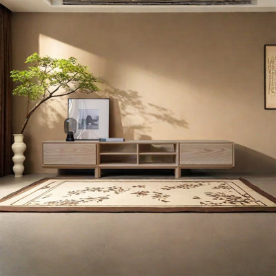 Modern simple hand sanding TV cabinet