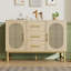 Metal Rectangle Accent Cabinet