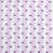 Papillons, rayures mauves