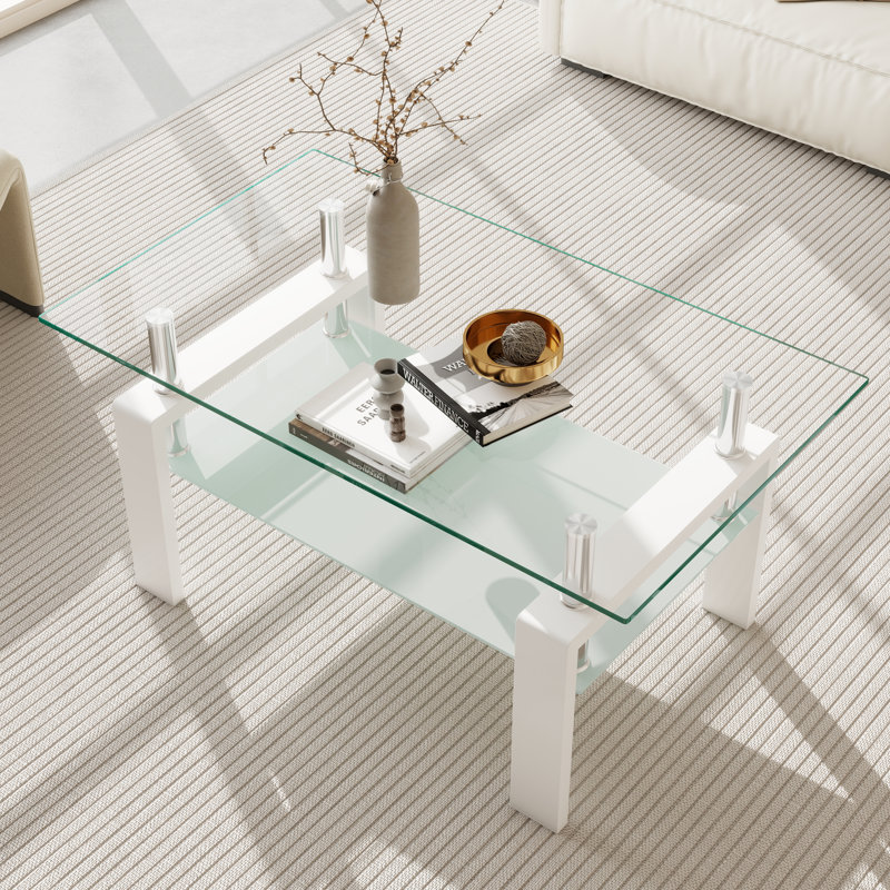 Table basse Elara, Blanc