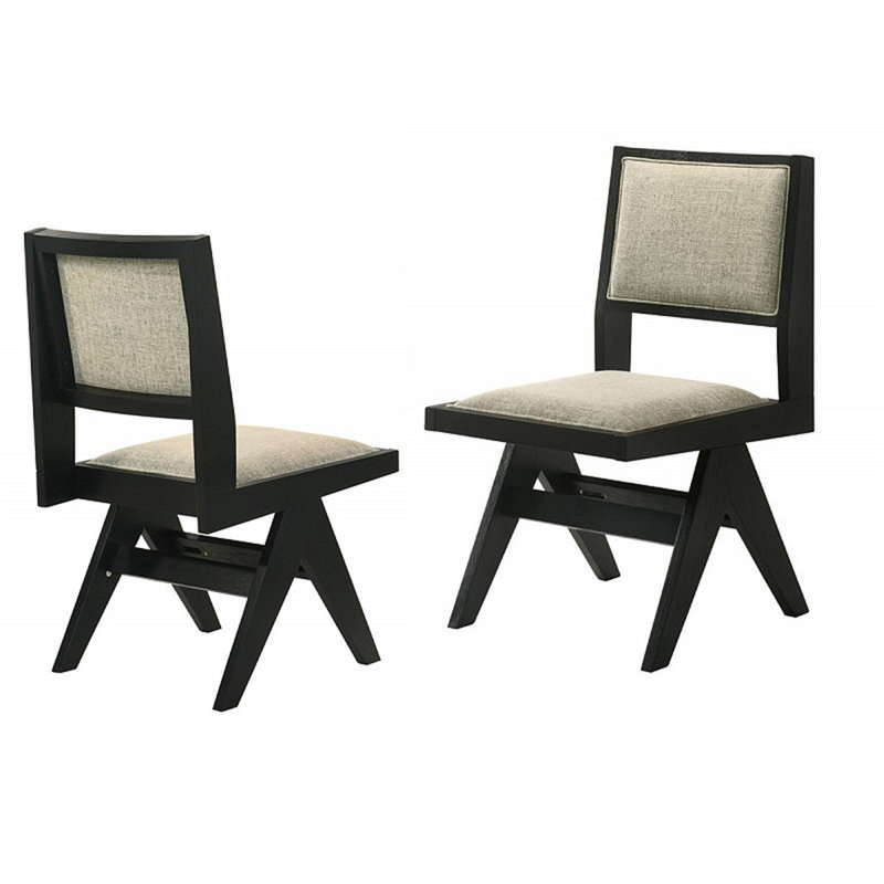 Chaise d'appoint carrée 2 pièces Rockport 