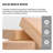 76.77"Minimalist solid wood glass eight-tone bell floor clock