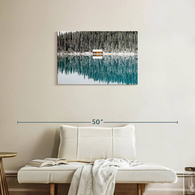 Chalet Alvord au lac Louise, H 20 po x l 30 po