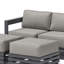 Ensemble de conversation modulaire d'extérieur 7 pièces Avondale - Gris anthracite