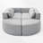 Upholstered Boneless Modular Sectional-213510066