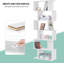 Marico 160 cm H x 60 cm W Geometric Bookcase
