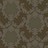Shadow Leaf Damask - Tapestry Tones Wallpaper