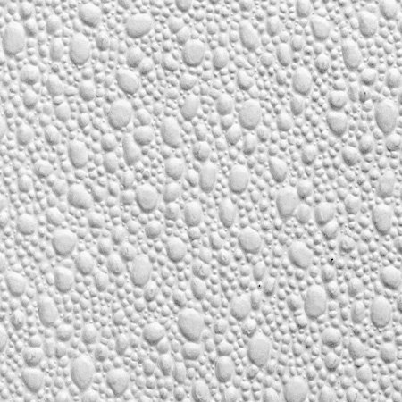 10m L x 52cm W Polka Dot 3D Embossed Wallpaper Roll