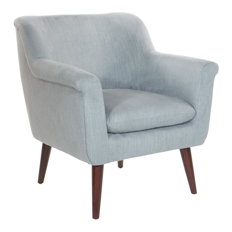 Fauteuil large en polyester 29,75 po Cresson, Anthracite