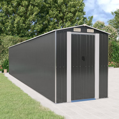 6.3 ft. W x 8.99 ft. D Steel Traditional Storage Shed