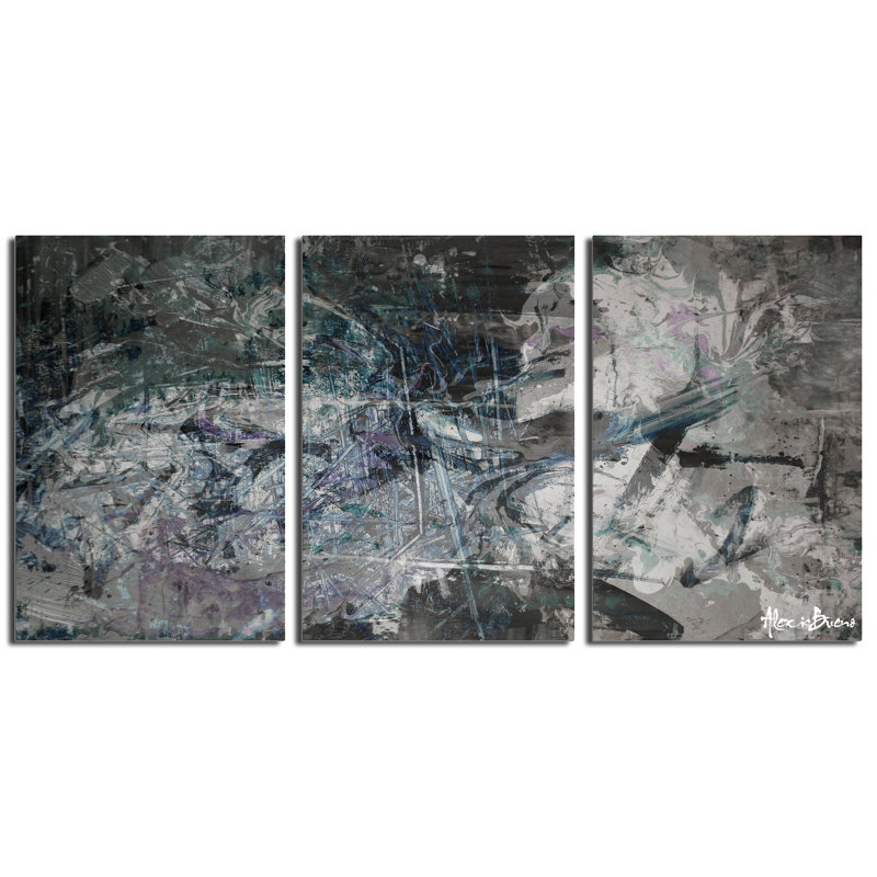 " Abstract " by Tristan Scott 3 - Pieces
