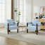 Chaise d'appoint rembourrée à 3 pieds-1422801961