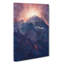Glowing Mountain In Banff Canada - Wrapped Canvas-56643557