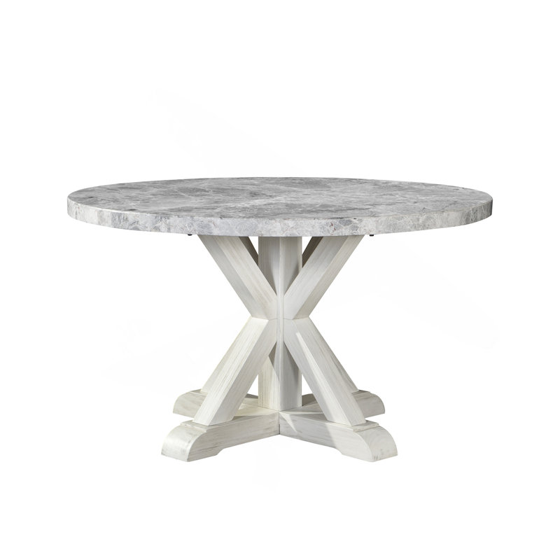 Canova - Table ronde en marbre - gris