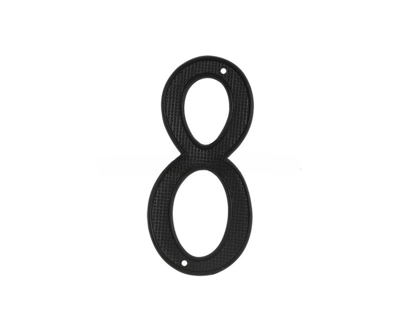 Deltana 4 po Zinc moulé sous pression, noir