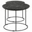 Ensemble de 2 tables gigognes