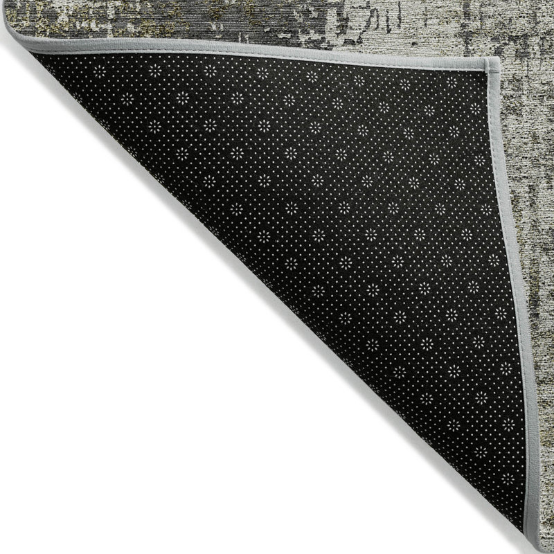 Tapis intérieur / extérieur avec envers antidérapant Lummus, Rond 8 pi