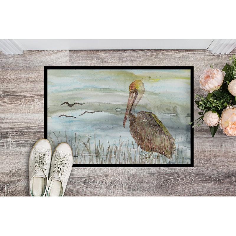 Kyle Non-Slip Outdoor Doormat, Rectangle 1'5" x 2'2"