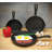 Starcraft Seasoned Cast Iron Non-Stick Skillet Set