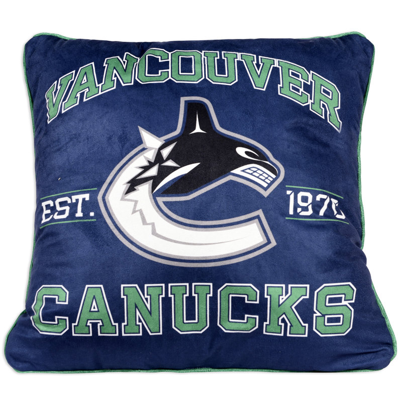 Coussin décoratif equipe nhl, Vancouver Canucks