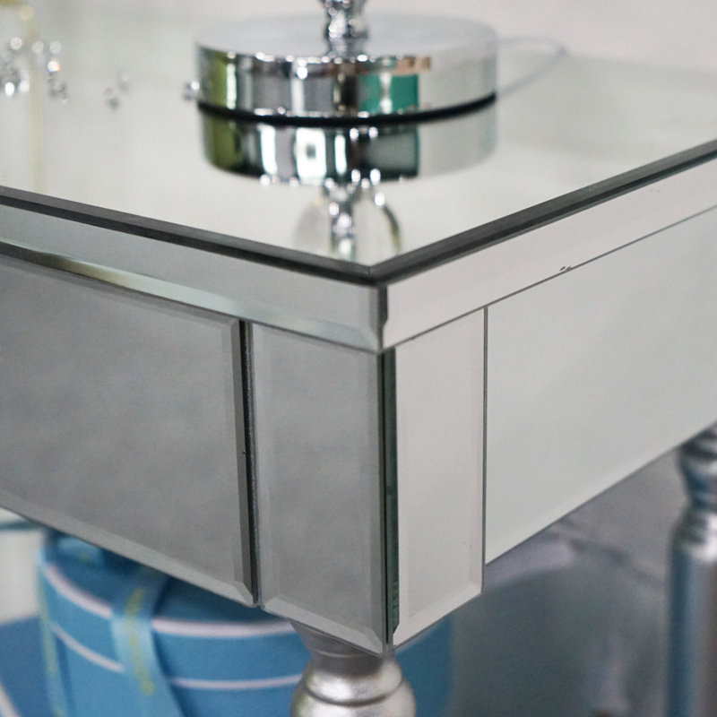 Colwell 31.89'' Glass Console Table