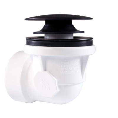 Plumber's Pack Tip-Toe Bathtub Leg Drain Assembly with No-Hole Overflow and Sch. 40 PVC Elbows