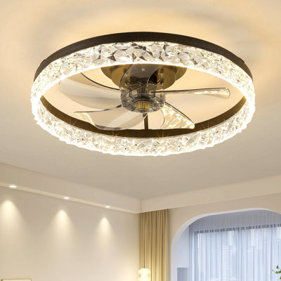 Ceiling Fan With Lights Dimmable LED