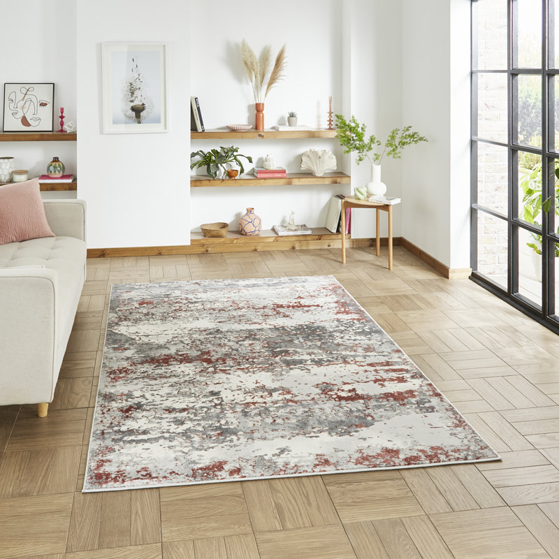 Artemis Artemis area rug Machine Woven Rectangle Pink, Rectangle 80 x 150cm
