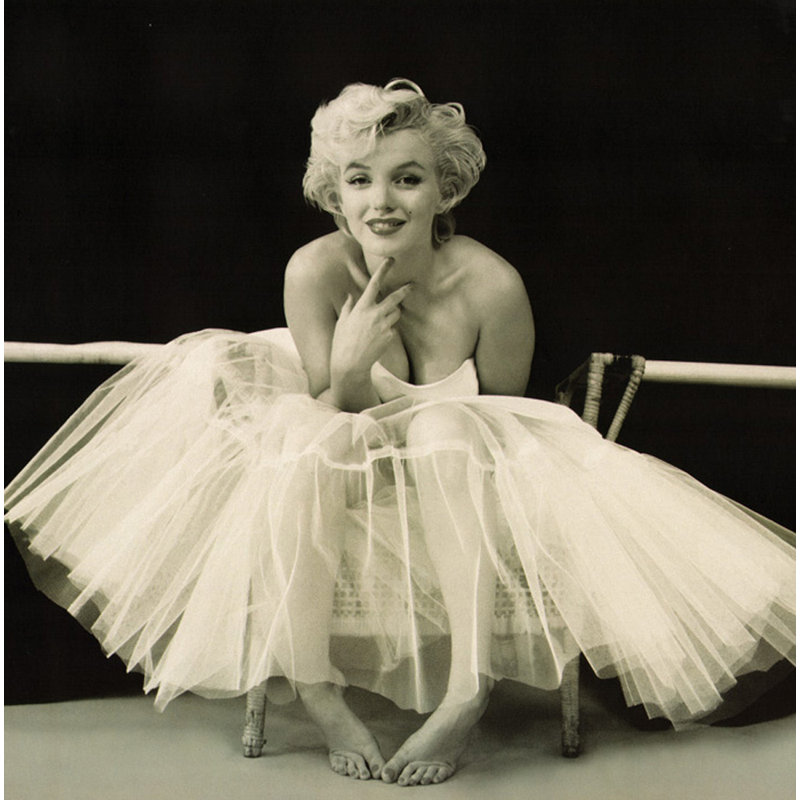 Marilyn Monroe - Ballerina, 20" H x 20" W