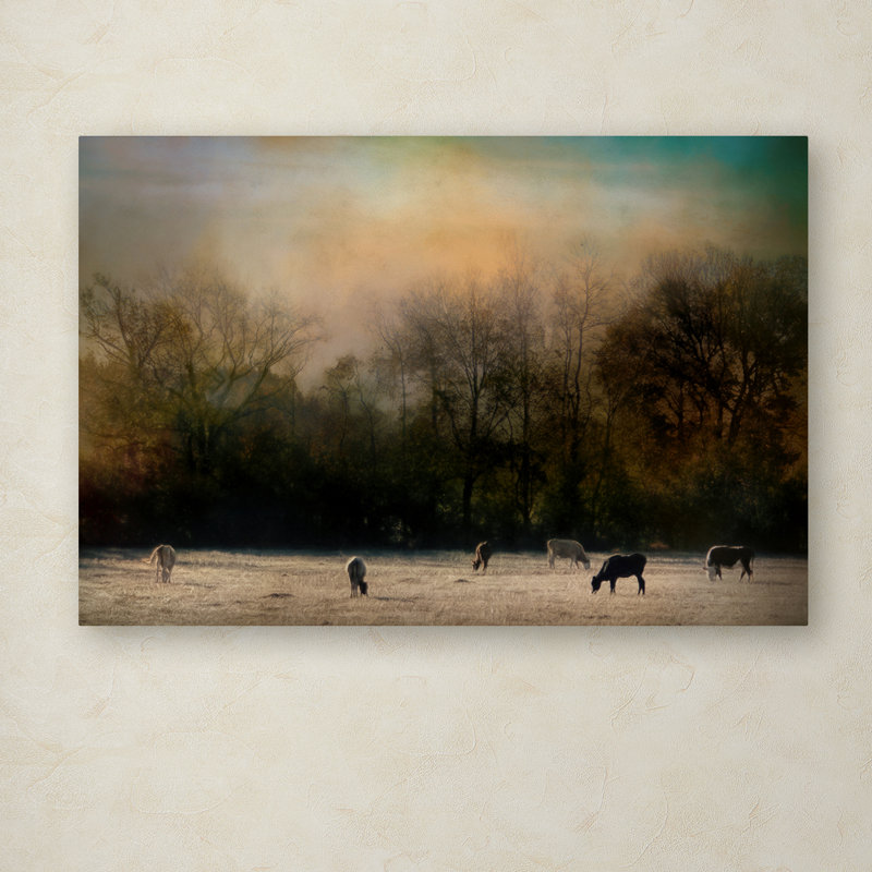 «Peaceful Tennessee Morning» par Vidur, impression sur toile tendue, 16 po x 24 po