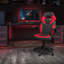 Ergonomic Adjustable Swivel Computer Gaming Chair with Flip-up Arms-1664857967