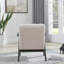 Chaise d'appoint moderne avec structure en bois-423676940