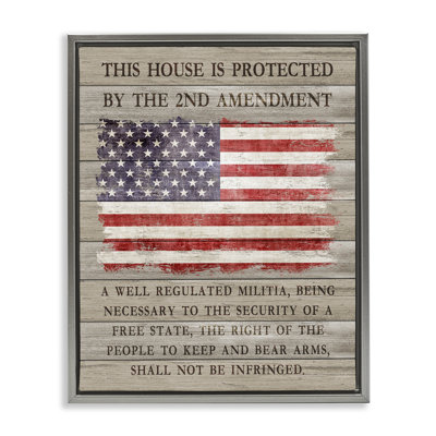 Patriotic Second Amendment Flag