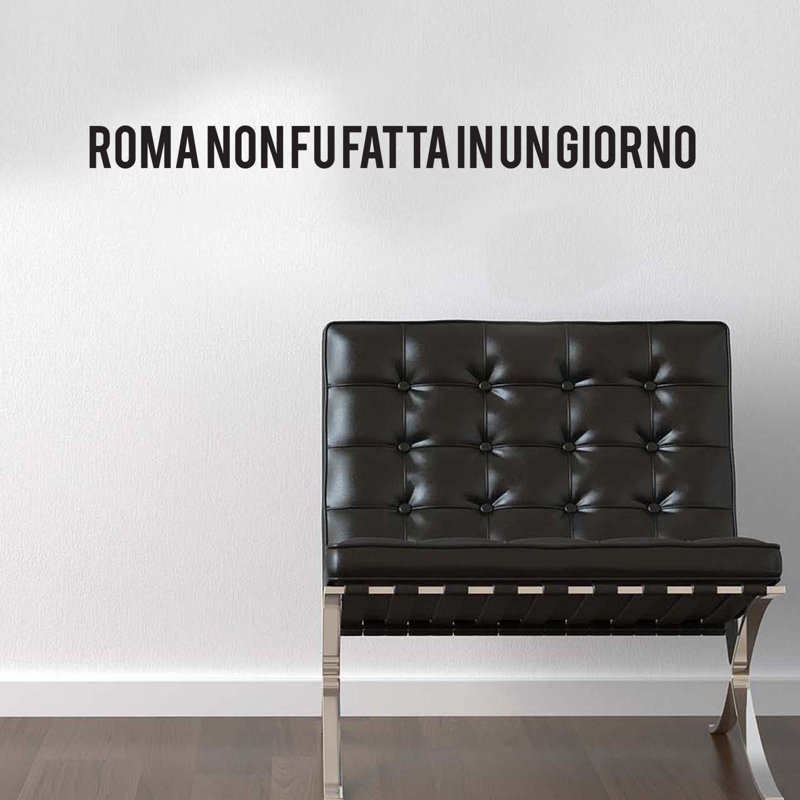 Text & Numbers Wall Decal