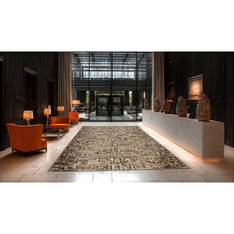 Flatweave Collection Area Rug, Rectangle 10' x 14'