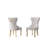 Toombs Glass Top Double Pedestal Dining Set-448163044-447936990