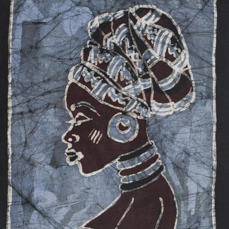 Décoration murale en coton Beautiful Soul Batik