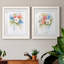 «Spring Medley I», ensemble de 2 reproductions d'art encadrées-41609501-41438591-41438586