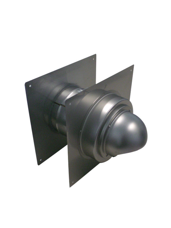 Cartouche murale en acier inoxydable pour mur régulier