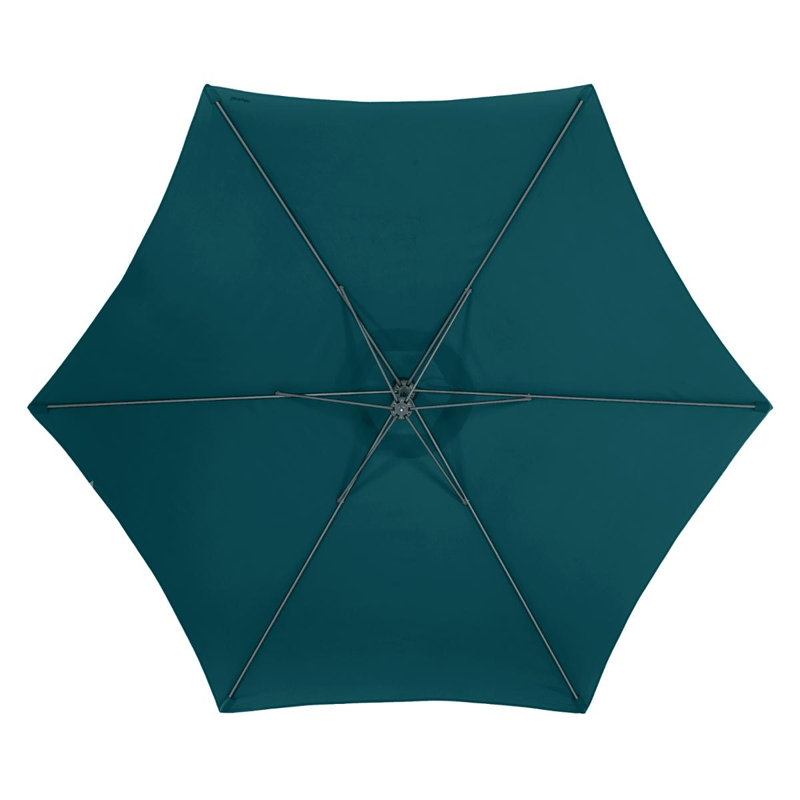 Connally 300cm Cantilever Parasol, Dark Green