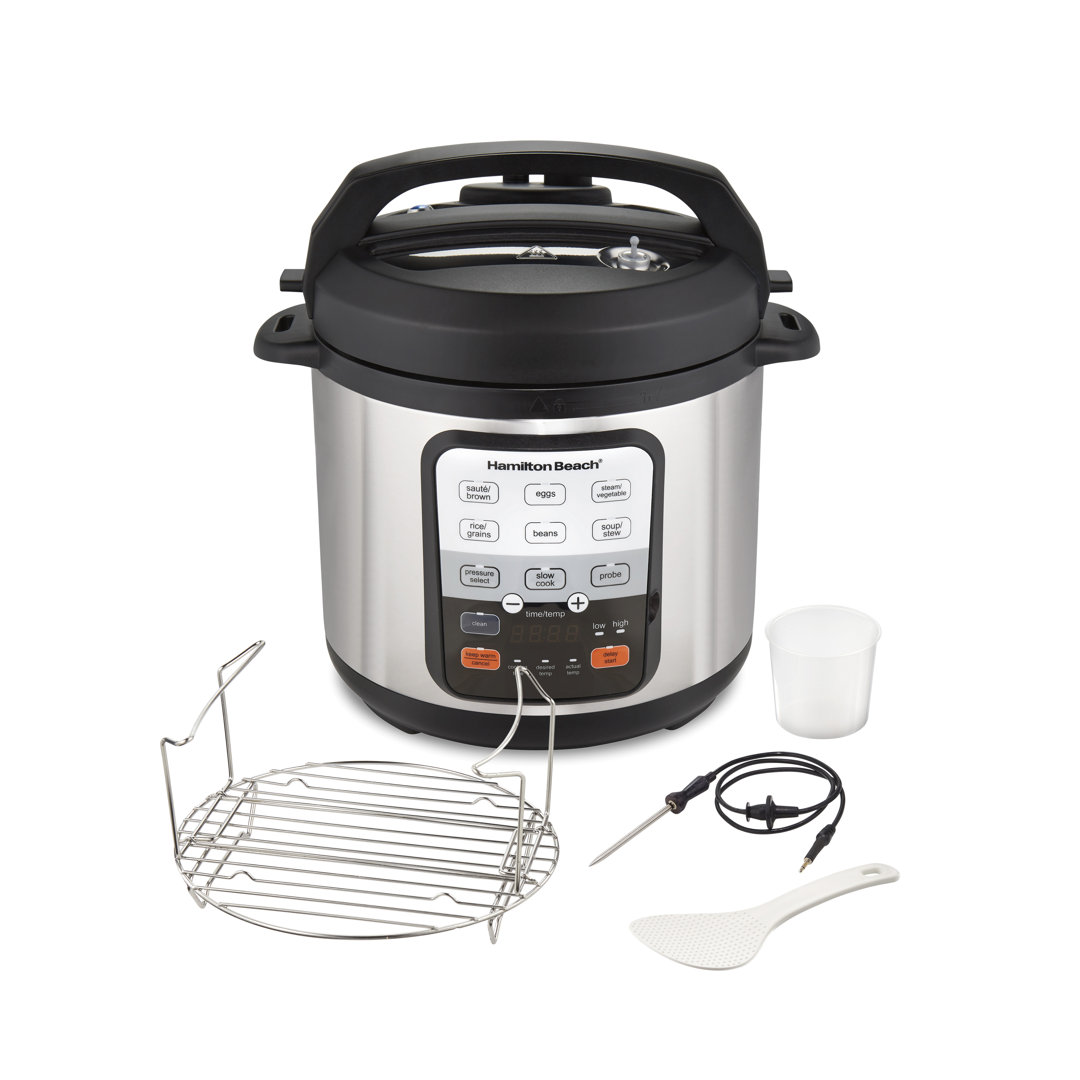 Hamilton Beach Precision Pressure Cooker 6 Quart Capacity Hamilton Beach