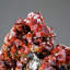 Vanadinite Crystal Cluster on Matrix from Mibladen, Atlas Mountains, Khénifra Province, Morocco