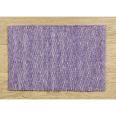 Solid Colour Wool Area Rug