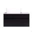 Petit meuble-lavabo flottant simple 31,5 pouces avec lavabo