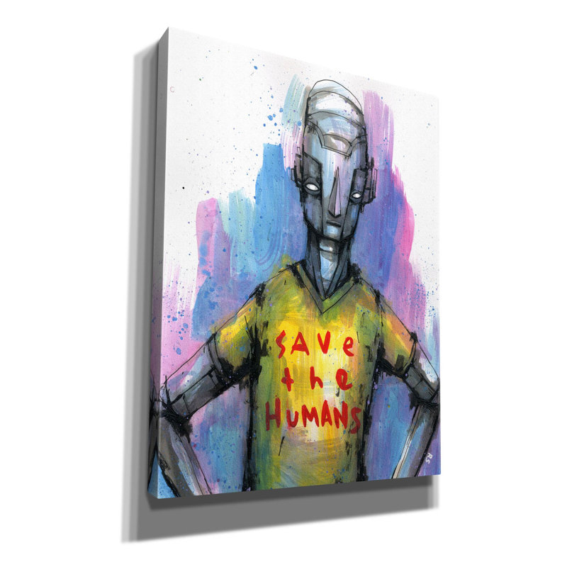 Sur toile, H 16 po x l 12 po x P 0,75 po