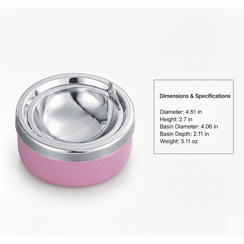 Cendrier pour femme Visol Cosmopolitan
