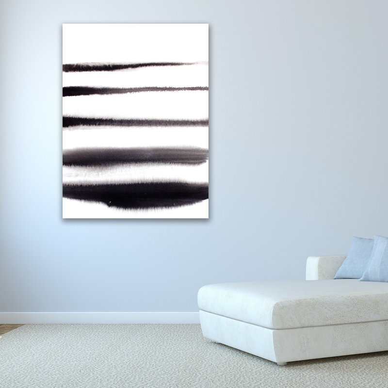 Invisible Zebra by Kent Youngstrom - Wrapped Canvas Painting, 41cm H x 30cm W x 4cm D