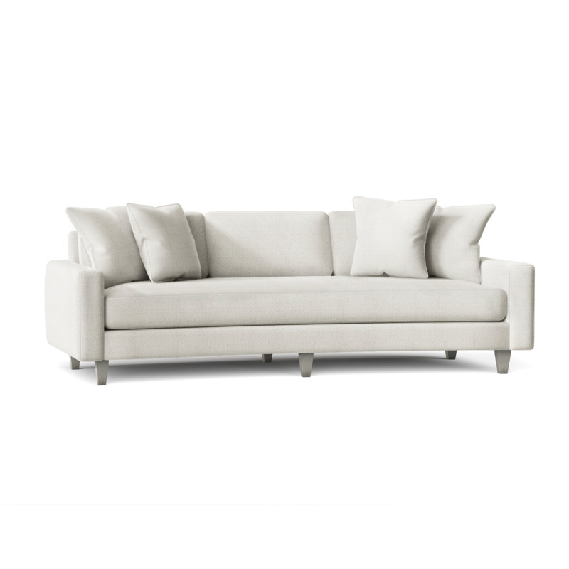 Carlie Loveseat, Dorado Snow Crypton® Chenille 5558-000, Antique White