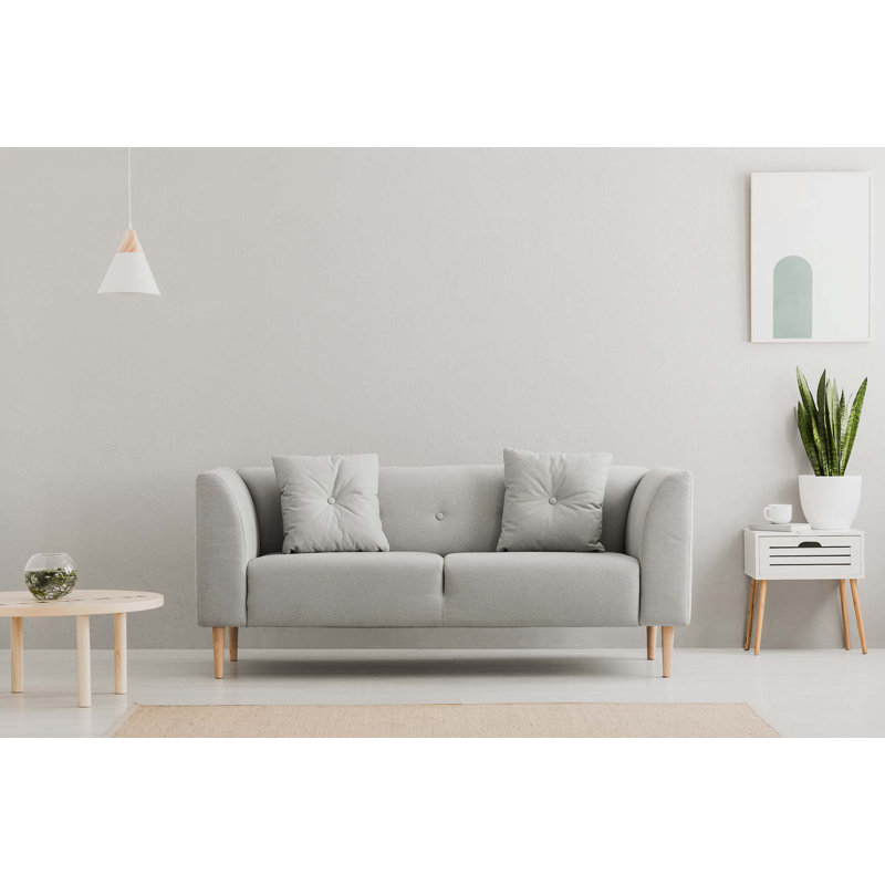 Pied de meuble sans base, 1 pièce, H 6 po x l 2,3125 po x P 2,3125 po