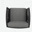 Accessoire de salon élégant, fauteuil délicat